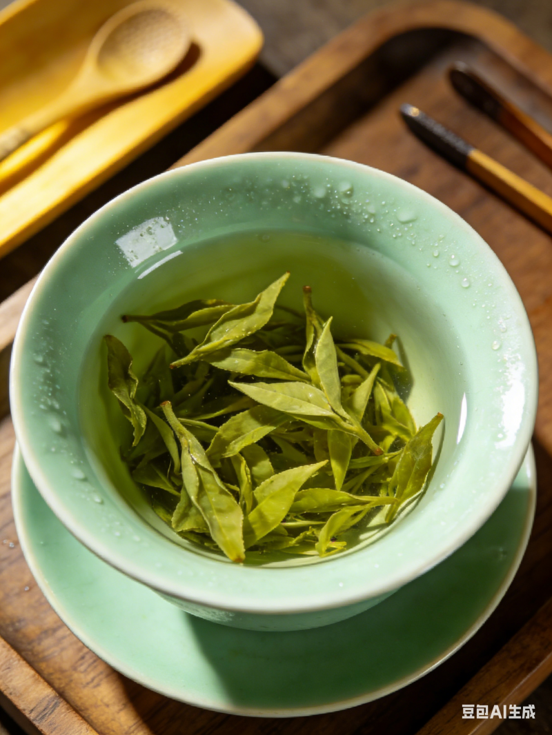 生成綠茶圖片